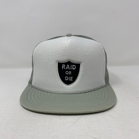Raid or Die Las Vegas Oakland Trucker Hat Cap - Picture 1 of 6